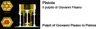 Pulpito di Pisano a Pistoia