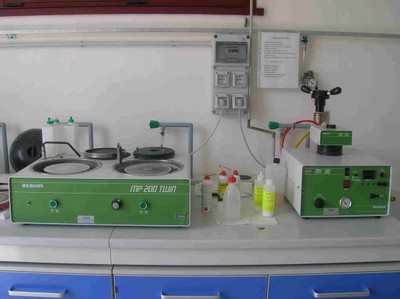 Grinding and polishing