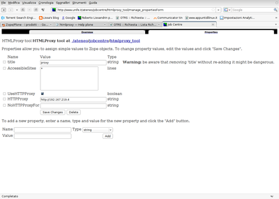 setup proxy page setup proxy page